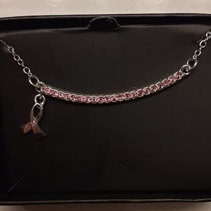 LAST CALL Breast cancer necklace